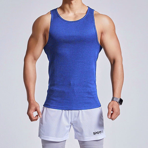 Men's Fitness Vest - Outdoor Running Top - Be Active Gear