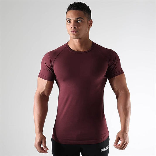 Men's Fitness Short Sleeve