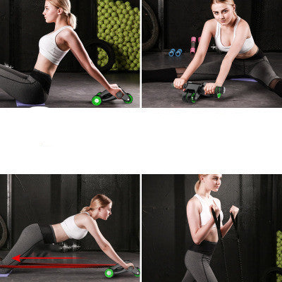 Foldable Ab Roller for Home Fitness - Be Active Gear