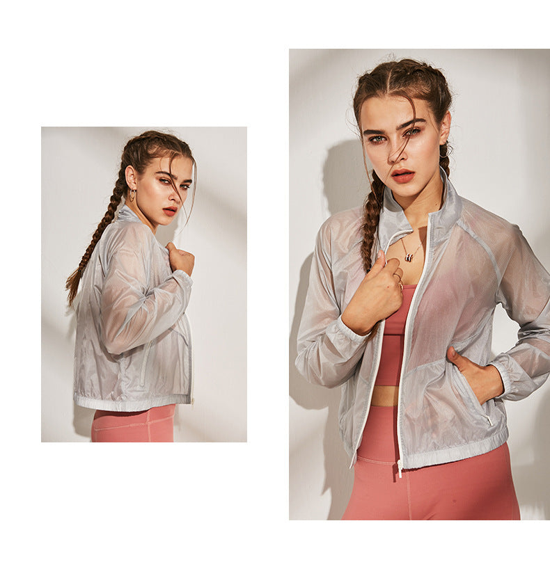 Women's Sports Jacket with Long Sleeve - Be Active Gear