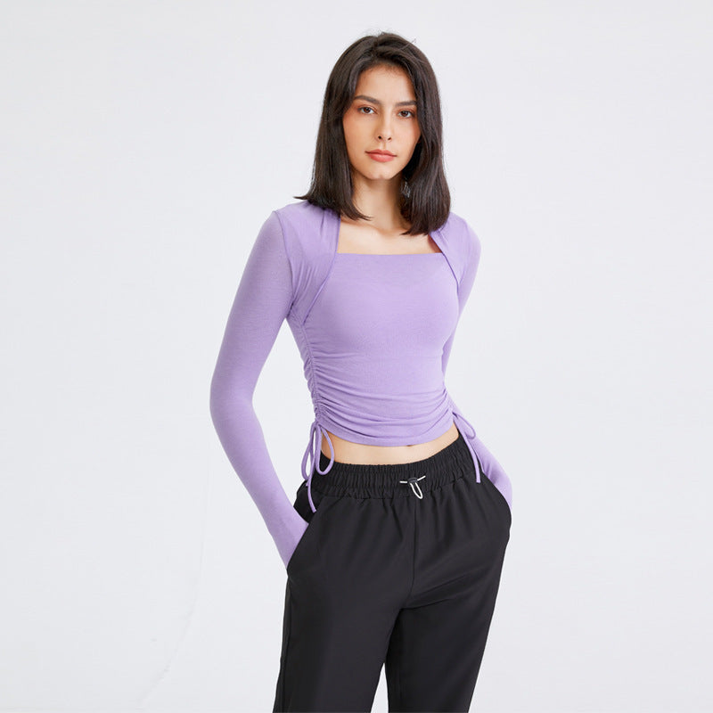 Women's Elastic Workout Top - Be Active Gear