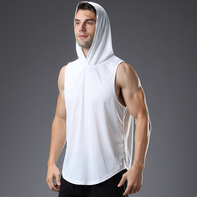 Men's Hooded Fitness Vest - Be Active Gear