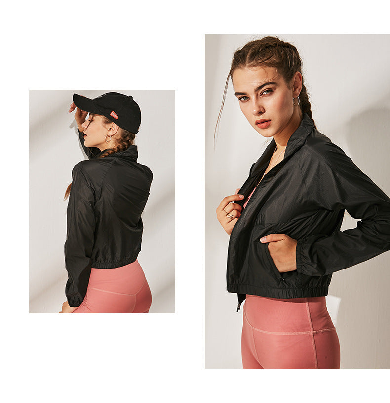 Women's Sports Jacket with Long Sleeve - Be Active Gear