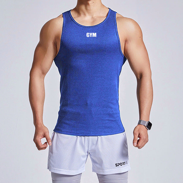 Men's Fitness Vest - Outdoor Running Top - Be Active Gear