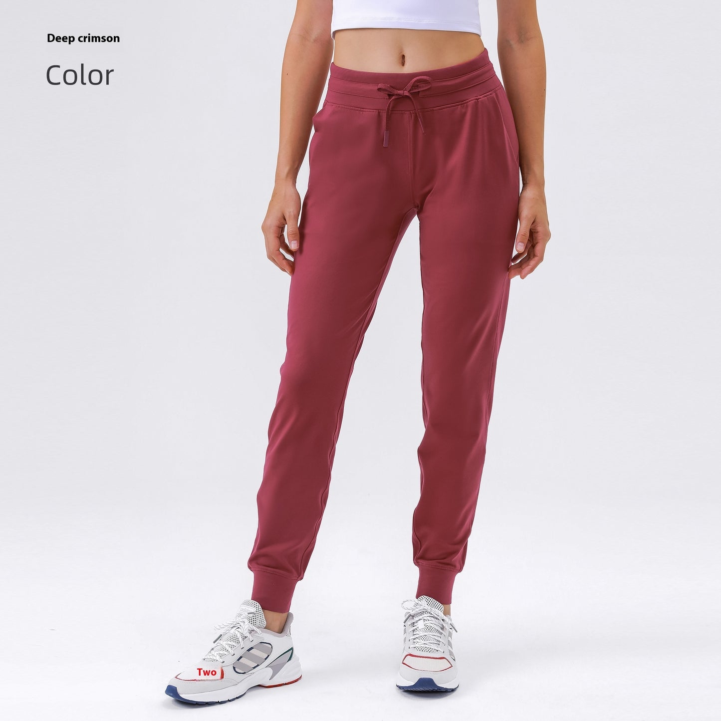 High Waist Drawstring Yoga Pants for Women - Be Active Gear