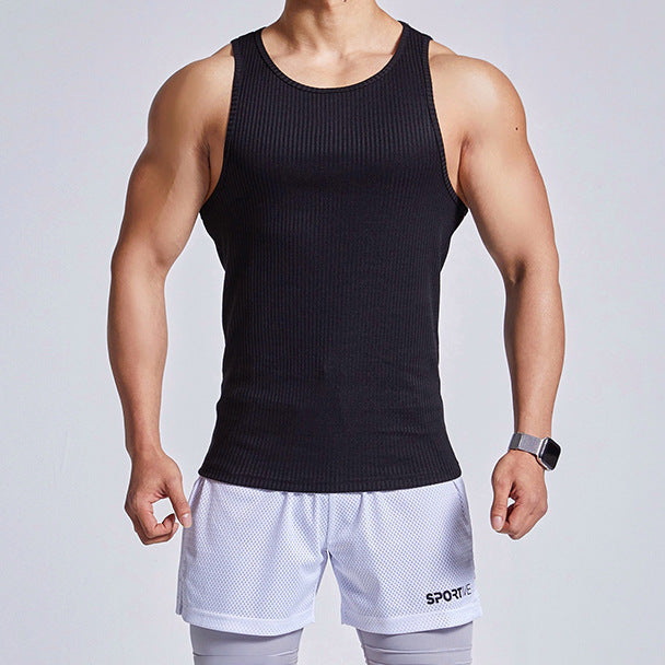 Men's Fitness Vest - Outdoor Running Top - Be Active Gear