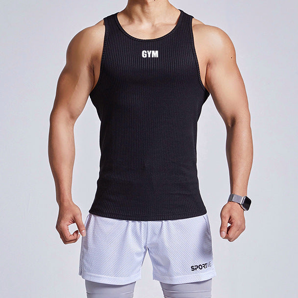 Men's Fitness Vest - Outdoor Running Top - Be Active Gear