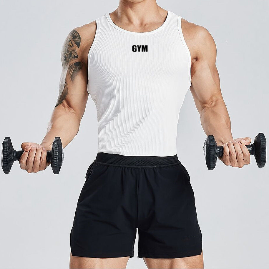 Men's Fitness Vest - Outdoor Running Top - Be Active Gear